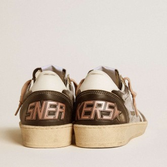 Golden Goose Ball Star Sneakers LTD In Black Velvet With White Leather Star And Heel Tab GWF00117.F006711.60419