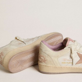 Golden Goose Ball Star Sneakers LTD In Leather And Suede With Suede Star And Heel Tab GWF00327.F006659.12135