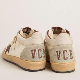 Golden Goose Ball Star Sneakers LTD In Nappa And Nylon With Suede Star And Inserts GMF00628.F005684.82472