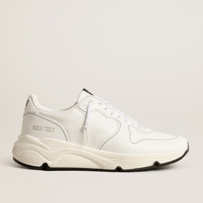 Golden Goose Men's Bio-based Running Sole Shoes With White Star And Heel Tab GMF00126.F003953.10100