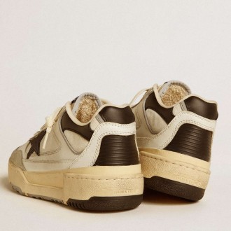 Golden Goose Men's Forty2 Sneakers With Black Star And Black Leather Heel Tab GMF00630.F005745.11395