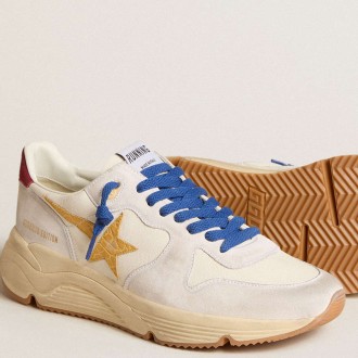 Golden Goose Running Sole Shoes LTD In Nappa With Leather Star And Suede Heel Tab GMF00126.F006020.11888