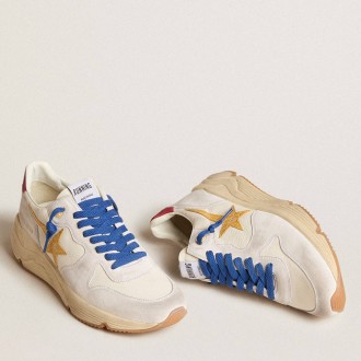 Golden Goose Running Sole Shoes LTD In Nappa With Leather Star And Suede Heel Tab GMF00126.F006020.11888