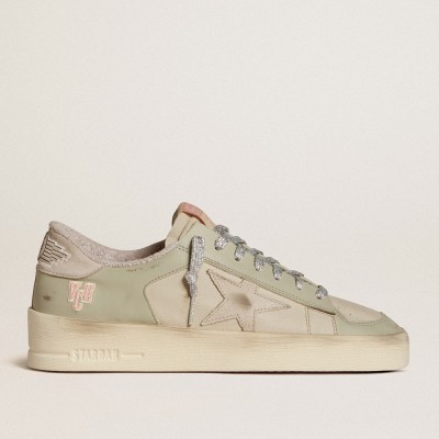 Golden Goose Stardan Sneakers In Nappa And Leather With Suede Star And Heel Tab GWF00333.F006639.82839