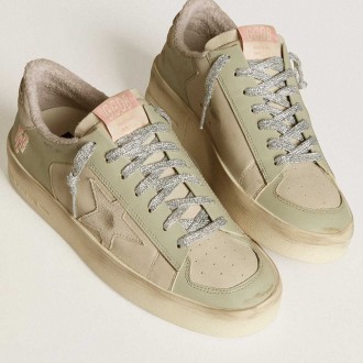 Golden Goose Stardan Sneakers In Nappa And Leather With Suede Star And Heel Tab GWF00333.F006639.82839