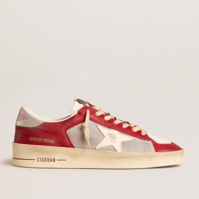 Golden Goose Stardan Sneakers LTD In Mesh And Nubuck With Nappa Star And Leather Heel Tab GMF00593.F006045.40388