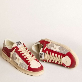 Golden Goose Stardan Sneakers LTD In Mesh And Nubuck With Nappa Star And Leather Heel Tab GMF00593.F006045.40388