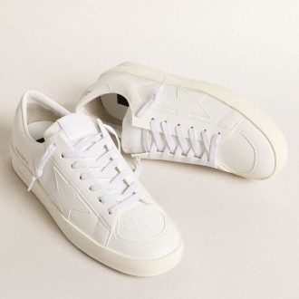 Golden Goose Women's Bio-based Stardan Sneakers With White Star And Heel Tab GWF00128.F003951.10100