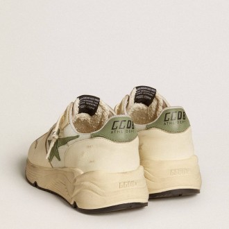 Golden Goose Women's Running Sole Shoes LTD In Nylon And Nappa With Nubuck Star And Heel Tab GWF00126.F006636.12133