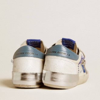 Golden Goose Women's Super-Star Sneakers LTD In Nappa With Embroidered Star And Leather Heel Tab GWF00849.F006713.10492